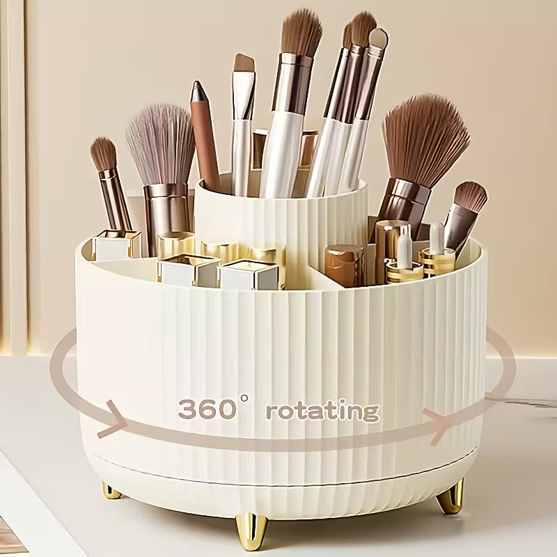 360-Degree Rotating Cosmetic Storage Box