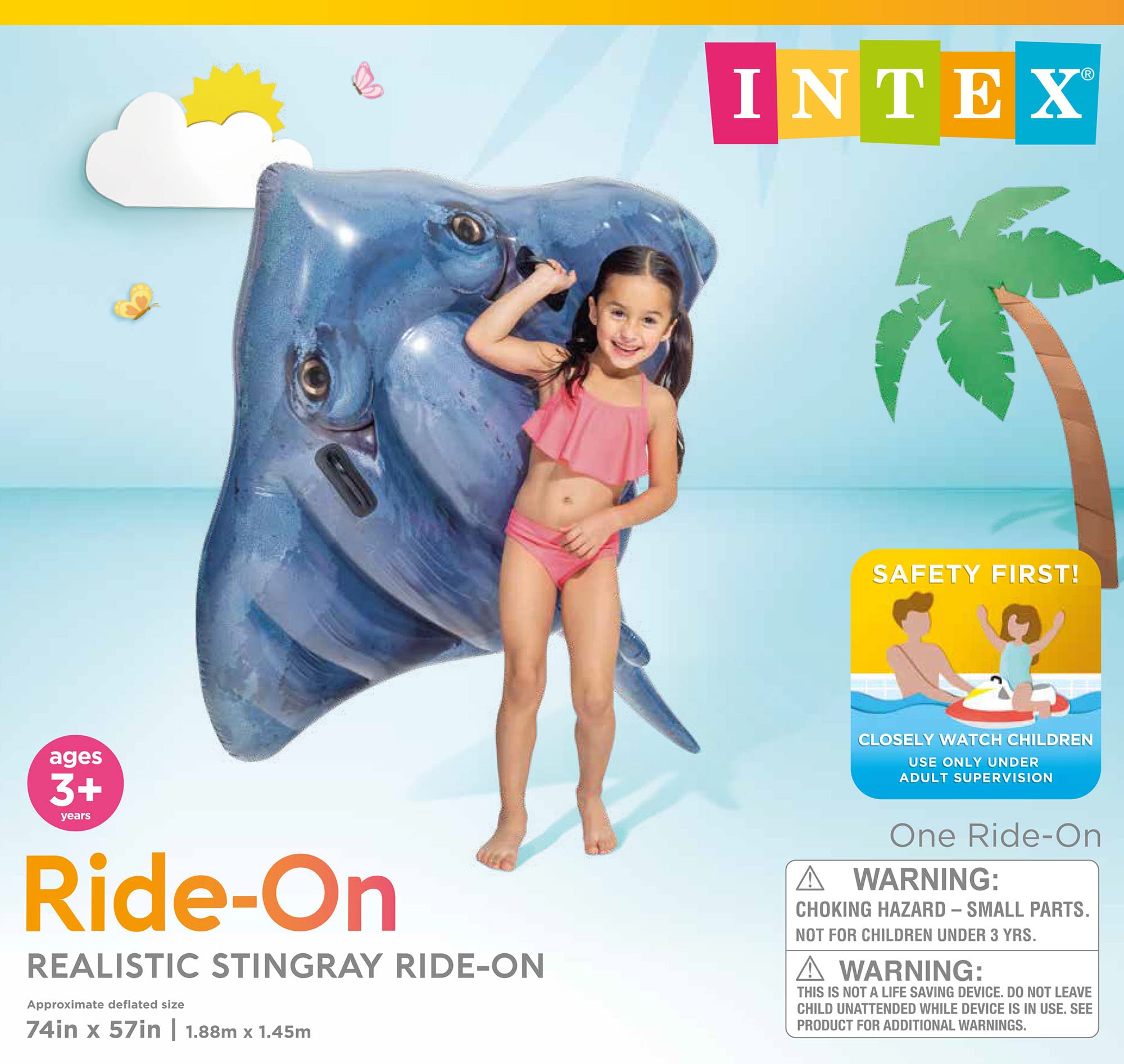 INTEX STINGRAY RIDE-ON