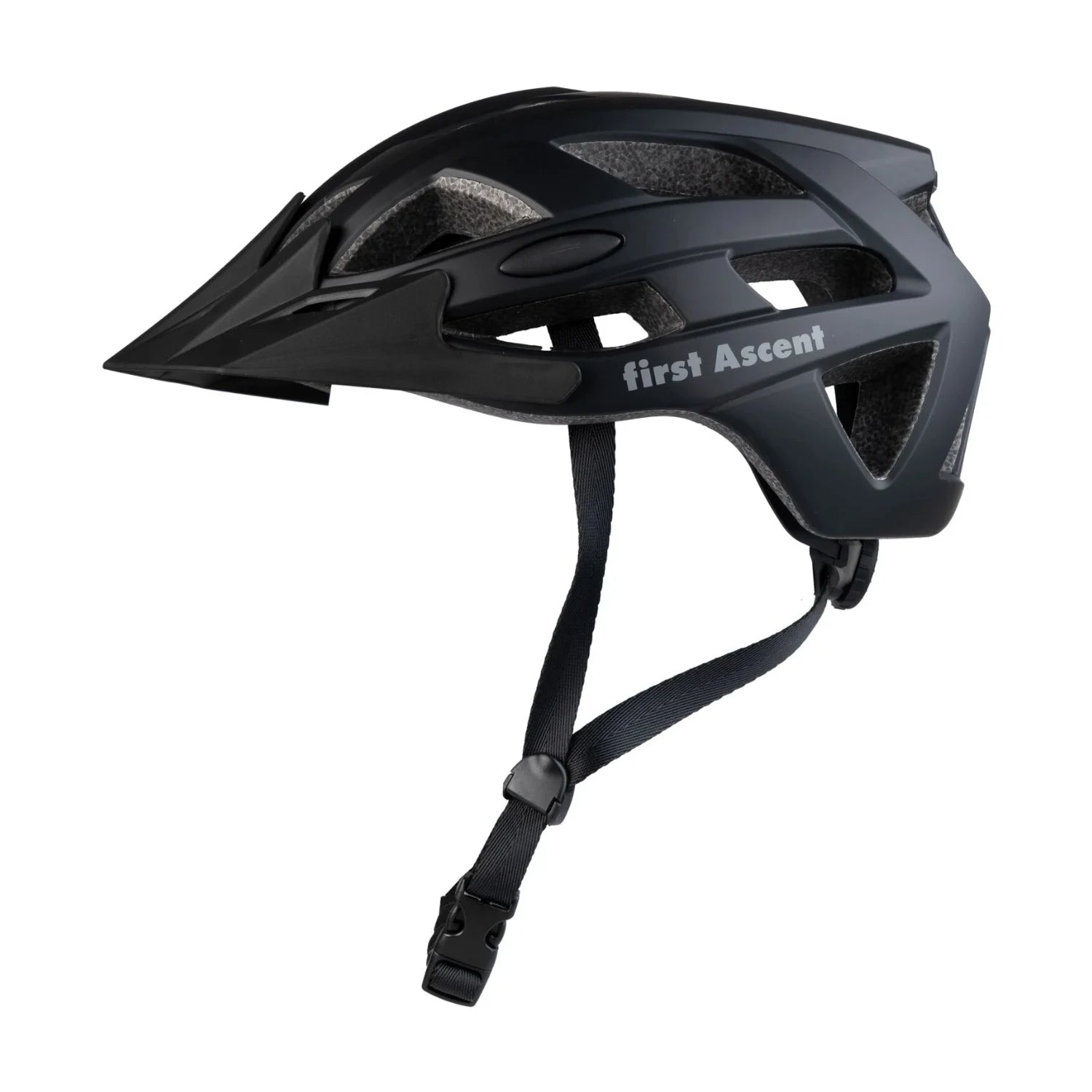 First Ascent Gravel Cycling Helmet  (Black/Grey)