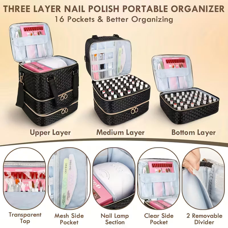 Large Nail Tool Organizer