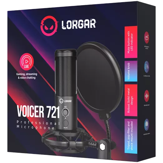 Lorgar Voicer 721 Gaming Microphone