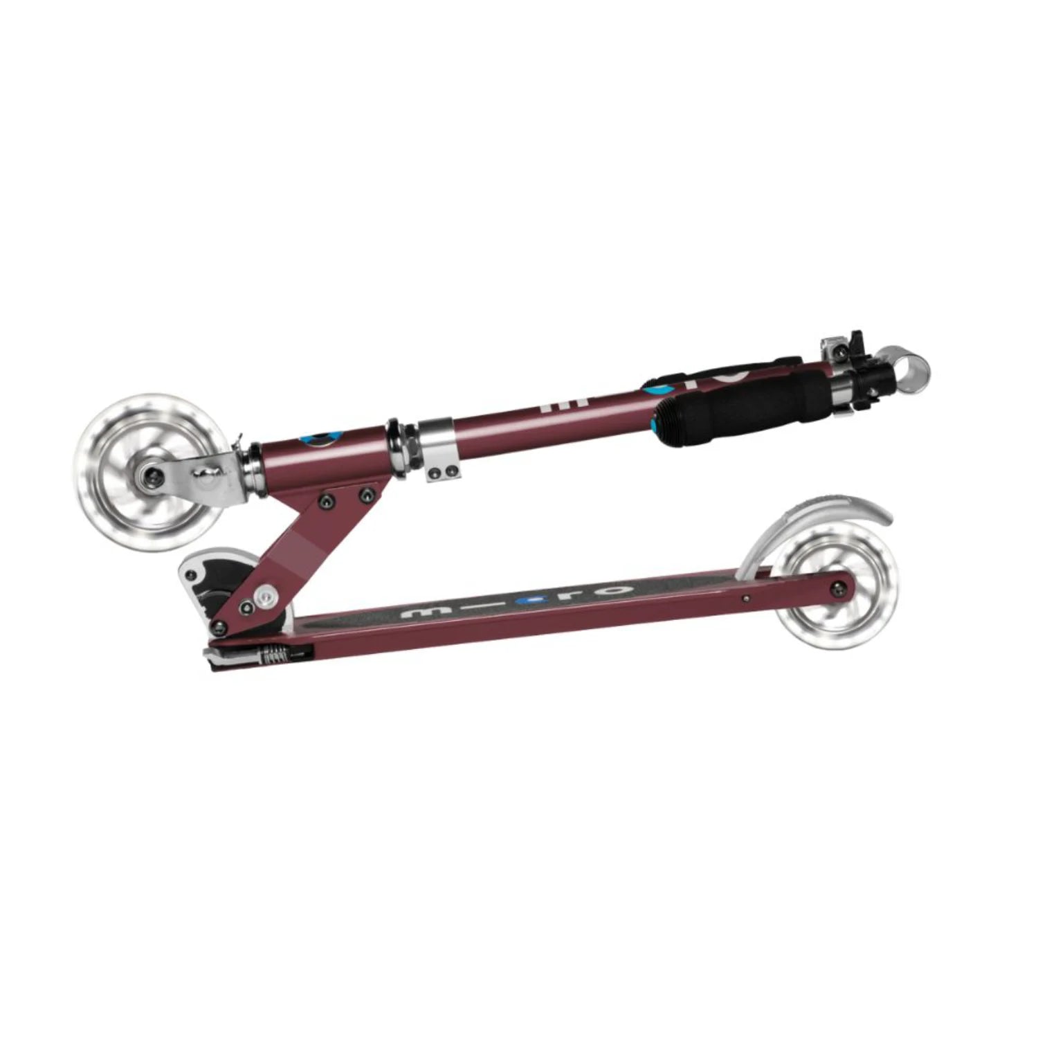 Micro Sprite LED Scooter - (Autumn Red)-