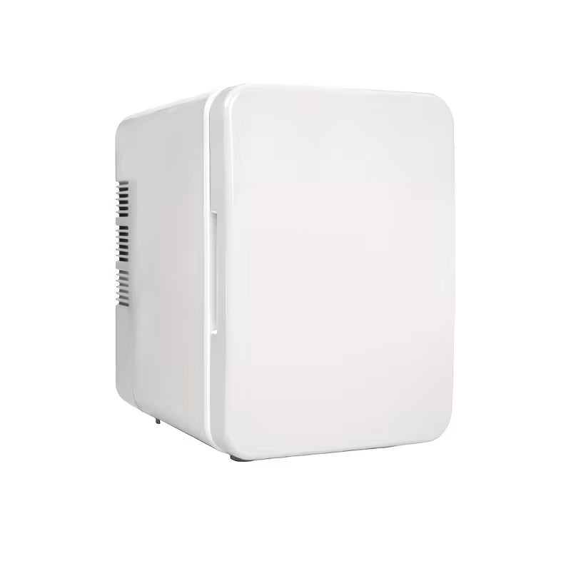 Portable Mini Refrigerator with Lockable Door & USB Power