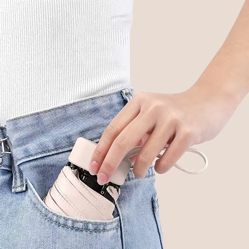 Small Mini Umbrella With Case